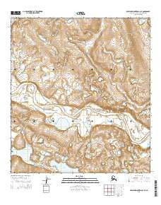Misheguk Mountain A-1 SE Alaska Current topographic map, 1:25000 scale, 7.5 X 7.5 Minute, Year 2015