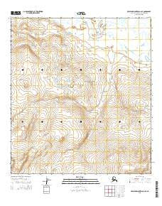 Misheguk Mountain A-2 SE Alaska Current topographic map, 1:25000 scale, 7.5 X 7.5 Minute, Year 2015