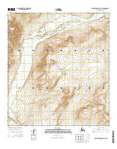 Misheguk Mountain A-2 SW Alaska Current topographic map, 1:25000 scale, 7.5 X 7.5 Minute, Year 2015