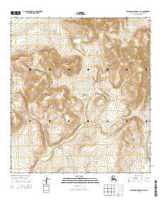 Misheguk Mountain A-3 SE Alaska Current topographic map, 1:25000 scale, 7.5 X 7.5 Minute, Year 2015