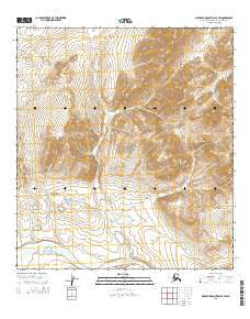 Misheguk Mountain A-4 SW Alaska Current topographic map, 1:25000 scale, 7.5 X 7.5 Minute, Year 2015
