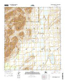 Misheguk Mountain A-5 NE Alaska Current topographic map, 1:25000 scale, 7.5 X 7.5 Minute, Year 2015