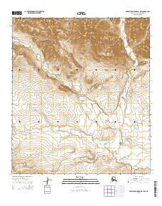 Misheguk Mountain B-1 NW Alaska Current topographic map, 1:25000 scale, 7.5 X 7.5 Minute, Year 2015