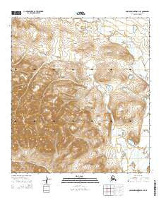 Misheguk Mountain B-1 SE Alaska Current topographic map, 1:25000 scale, 7.5 X 7.5 Minute, Year 2015