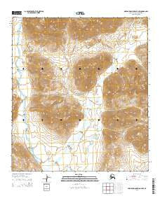 Misheguk Mountain B-4 NW Alaska Current topographic map, 1:25000 scale, 7.5 X 7.5 Minute, Year 2015