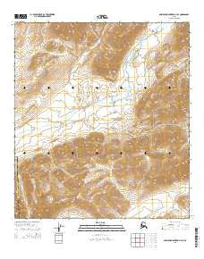 Misheguk Mountain B-4 SE Alaska Current topographic map, 1:25000 scale, 7.5 X 7.5 Minute, Year 2015