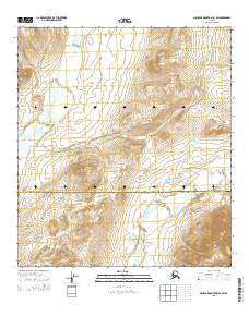 Misheguk Mountain B-4 SW Alaska Current topographic map, 1:25000 scale, 7.5 X 7.5 Minute, Year 2015