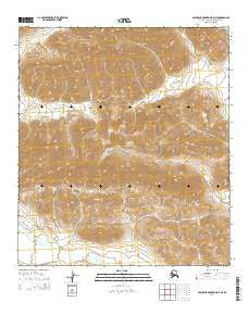 Misheguk Mountain B-5 NE Alaska Current topographic map, 1:25000 scale, 7.5 X 7.5 Minute, Year 2014