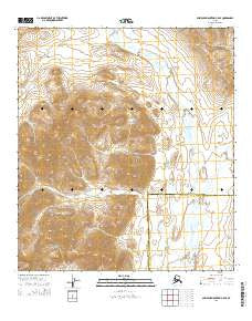 Misheguk Mountain B-5 SE Alaska Current topographic map, 1:25000 scale, 7.5 X 7.5 Minute, Year 2014