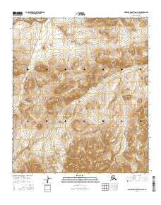 Misheguk Mountain C-2 NW Alaska Current topographic map, 1:25000 scale, 7.5 X 7.5 Minute, Year 2016