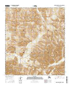 Misheguk Mountain C-3 SW Alaska Current topographic map, 1:25000 scale, 7.5 X 7.5 Minute, Year 2016