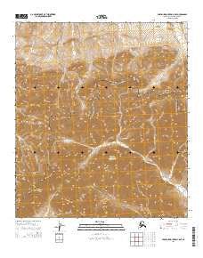 Misheguk Mountain C-5 SE Alaska Current topographic map, 1:25000 scale, 7.5 X 7.5 Minute, Year 2014