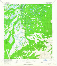 Mount McKinley D-2 Alaska Historical topographic map, 1:63360 scale, 15 X 15 Minute, Year 1954