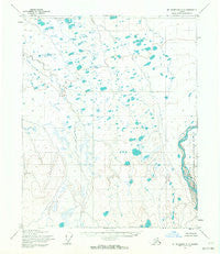 Mount Michelson D-5 Alaska Historical topographic map, 1:63360 scale, 15 X 15 Minute, Year 1955