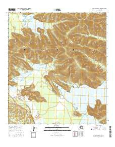 Mount Hayes D-2 SE Alaska Current topographic map, 1:25000 scale, 7.5 X 7.5 Minute, Year 2016