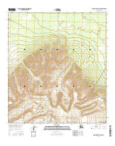 Mount Hayes D-3 SW Alaska Current topographic map, 1:25000 scale, 7.5 X 7.5 Minute, Year 2016
