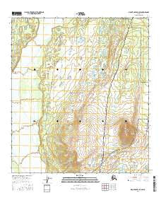Mount Hayes D-4 SW Alaska Current topographic map, 1:25000 scale, 7.5 X 7.5 Minute, Year 2016