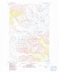 Mt. Katmai B-2 Alaska Historical topographic map, 1:63360 scale, 15 X 15 Minute, Year 1951