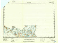 Mt Saint Elias Alaska Historical topographic map, 1:250000 scale, 1 X 3 Degree, Year 1951