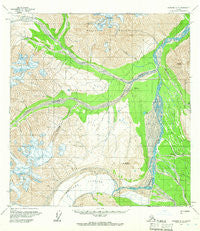 Nabesna A-3 Alaska Historical topographic map, 1:63360 scale, 15 X 15 Minute, Year 1960