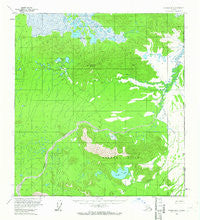 Nabesna B-1 Alaska Historical topographic map, 1:63360 scale, 15 X 15 Minute, Year 1960