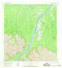 Nabesna B-2 Alaska Historical topographic map, 1:63360 scale, 15 X 15 Minute, Year 1960