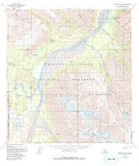 Nabesna B-4 Alaska Historical topographic map, 1:63360 scale, 15 X 15 Minute, Year 1960
