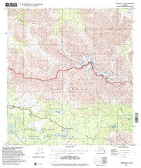 Nabesna C-5 Alaska Historical topographic map, 1:63360 scale, 15 X 15 Minute, Year 1957