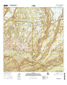 Nabesna C-3 SE Alaska Current topographic map, 1:25000 scale, 7.5 X 7.5 Minute, Year 2016