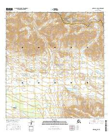 Nabesna C-5 SE Alaska Current topographic map, 1:25000 scale, 7.5 X 7.5 Minute, Year 2016