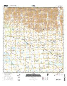 Nabesna C-5 SW Alaska Current topographic map, 1:25000 scale, 7.5 X 7.5 Minute, Year 2016