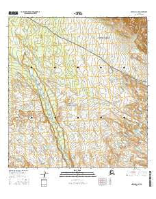 Nabesna C-6 SE Alaska Current topographic map, 1:25000 scale, 7.5 X 7.5 Minute, Year 2016