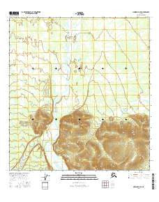 Nabesna D-3 SE Alaska Current topographic map, 1:25000 scale, 7.5 X 7.5 Minute, Year 2016