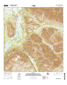 Nabesna D-6 SE Alaska Current topographic map, 1:25000 scale, 7.5 X 7.5 Minute, Year 2016