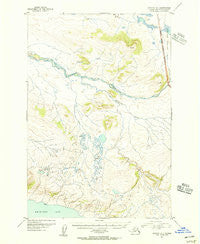 Naknek A-1 Alaska Historical topographic map, 1:63360 scale, 15 X 15 Minute, Year 1951
