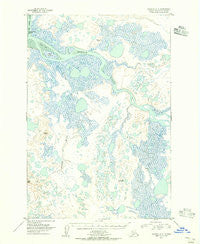 Naknek A-4 Alaska Historical topographic map, 1:63360 scale, 15 X 15 Minute, Year 1951