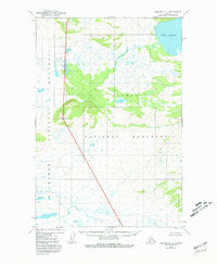 Naknek B-1 Alaska Historical topographic map, 1:63360 scale, 15 X 15 Minute, Year 1951