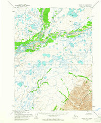 Noatak D-1 Alaska Historical topographic map, 1:63360 scale, 15 X 15 Minute, Year 1955