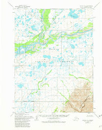 Noatak D-1 Alaska Historical topographic map, 1:63360 scale, 15 X 15 Minute, Year 1955