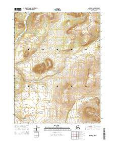 Noatak A-1 NE Alaska Current topographic map, 1:25000 scale, 7.5 X 7.5 Minute, Year 2015