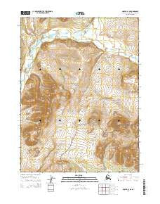 Noatak B-1 NE Alaska Current topographic map, 1:25000 scale, 7.5 X 7.5 Minute, Year 2015