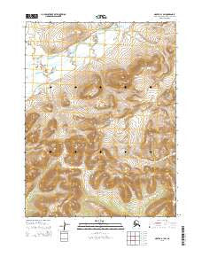 Noatak B-1 SW Alaska Current topographic map, 1:25000 scale, 7.5 X 7.5 Minute, Year 2015