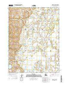 Noatak B-3 NE Alaska Current topographic map, 1:25000 scale, 7.5 X 7.5 Minute, Year 2015