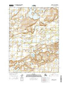 Noatak D-1 NE Alaska Current topographic map, 1:25000 scale, 7.5 X 7.5 Minute, Year 2015