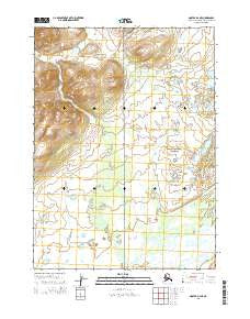 Noatak D-2 NE Alaska Current topographic map, 1:25000 scale, 7.5 X 7.5 Minute, Year 2015