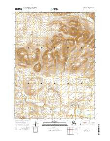 Noatak D-2 NW Alaska Current topographic map, 1:25000 scale, 7.5 X 7.5 Minute, Year 2015