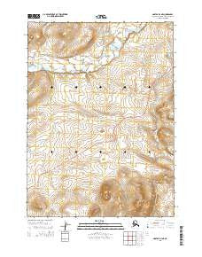 Noatak D-3 NE Alaska Current topographic map, 1:25000 scale, 7.5 X 7.5 Minute, Year 2015