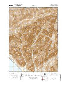 Noatak D-6 NW Alaska Current topographic map, 1:25000 scale, 7.5 X 7.5 Minute, Year 2014