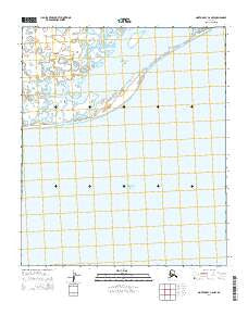 Norton Bay C-6 NW Alaska Current topographic map, 1:25000 scale, 7.5 X 7.5 Minute, Year 2014