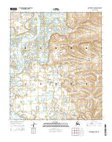 Norton Bay D-4 NW Alaska Current topographic map, 1:25000 scale, 7.5 X 7.5 Minute, Year 2014